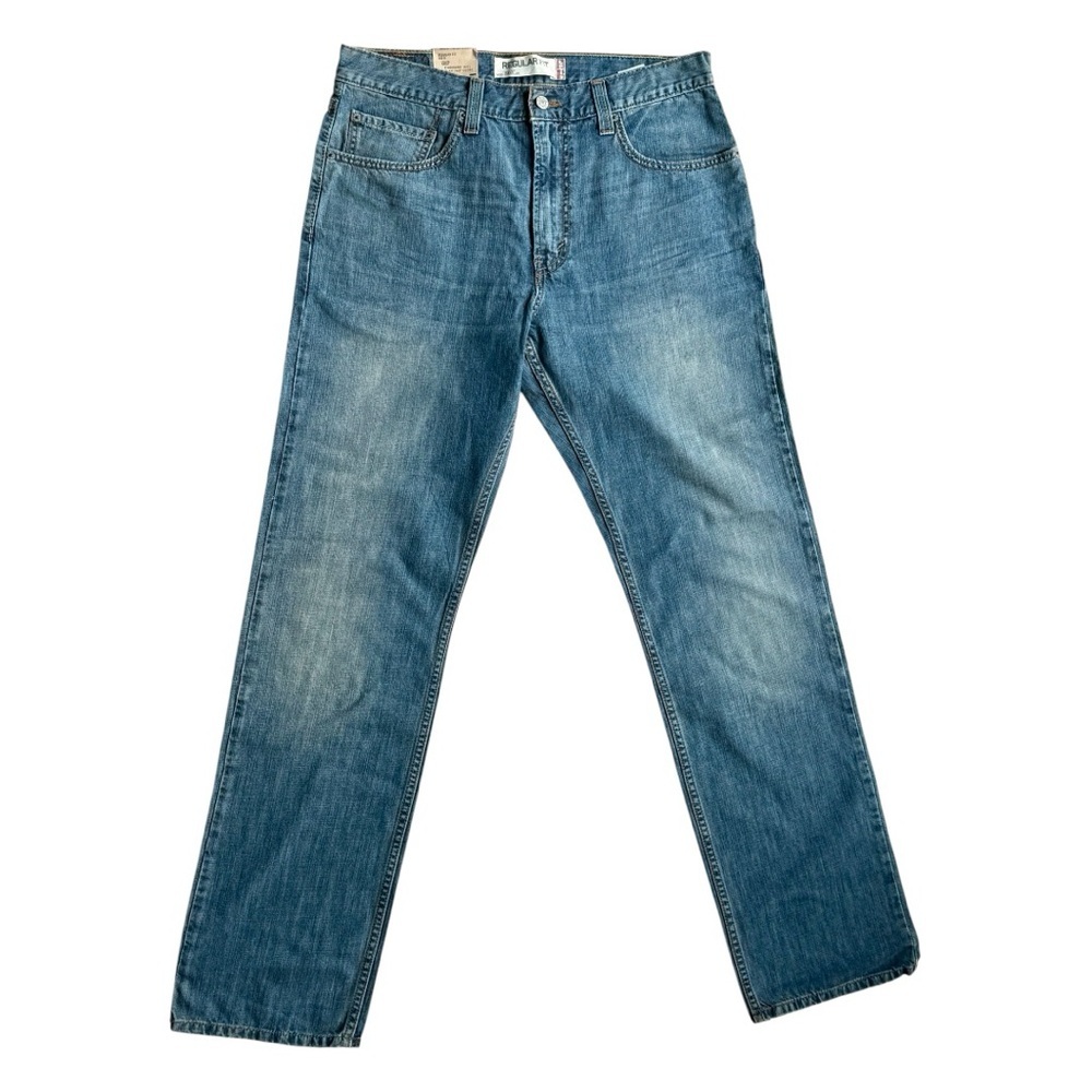 Levi's Men's Straight Blue Jeans Regular  Fit 34/34